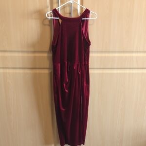 Dark Red Cocktail Dress